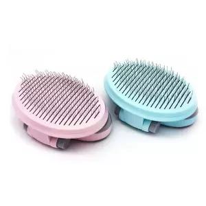 [셀러에이드]헬로도기 스마트 핸드브러쉬 슬리커 브러쉬 (셀프) (강아지 브러쉬)