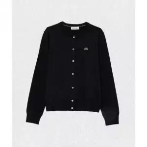 매장정품 라코스테 LACOSTE 여성 베이직 크루넥 가디건 AF133E-56G 031 LSMA 1446712