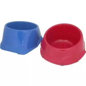 [셀러에이드]강아지 밥그릇 1구 식기 물 수반 간식통 애견 블루 애견급수기