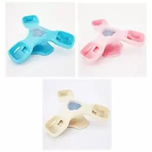 [셀러에이드]강아지 3단 식기 밥그릇 노즈 워크 장난감 핑크