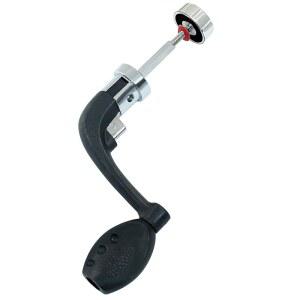 LDEXIN 1pcs 낚시 릴 회전 손잡이 전원 손잡이용 검은색 손잡이, 교체 부품