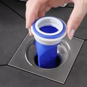 굿딜  화장실 하수구 배수구 트랩 덮개 냄새차단 실리콘 화장실냄새제거  buyus 굿딜 브이숍 illo001