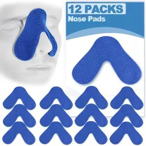 메디힐러 12팩 코 패드 - 누수를 방지하는 편안한 빨간 자국 다리의 압력 다듬을 수 있는 훌륭한 가치의