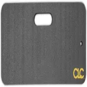 CLC 커스텀 가죽 공예 301 작은 무릎 보호대 8 x 18인치. 블랙