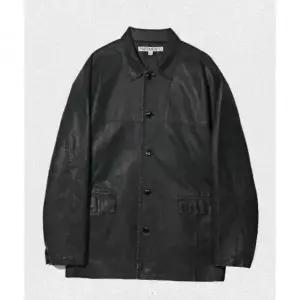 매장정품 파르티멘토 PARTIMENTO VTG 워시드 레더 카 코트 블랙 PY-2562 BK 1437763