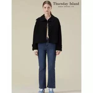 써스데이아일랜드Thursday Island 하이넥 하프 코트T238MCT231W2305019
