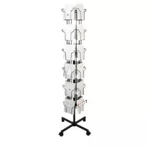 엽서 진열대 거치대 카드 매대 팜플랫 엽서진열대 장식장 회전