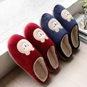 여성 겨울 털슬리퍼 거실 실내화 사무실 퍼슬리퍼 Hcl7+4cRl