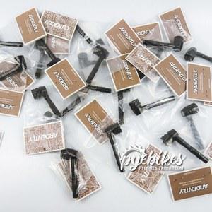 ARDENTLYBIKE 블랙 커넥터 기어 변환 디스크 도로 밸브 펌프 고정 자전거 프레스타 MTB 90 어댑터