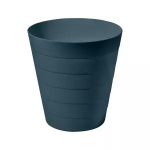 ZXJ 소형 쓰레기통 - 원형 2갤런 파란색 욕실 세탁실 주방 사무실