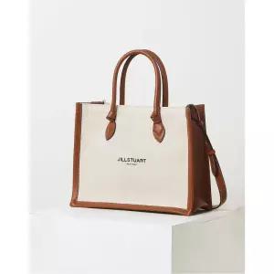 매장정품 JILLSTUART 질스튜어트 [뉴페이퍼]아이보리 캔버스 북토트백 JABA5F330I2 1248435