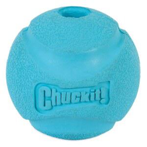 처킷! 고바운스 고무 페치 볼, 미디엄(2.5인치), 1개들이 팩, 다양한 색상, 미디엄 품종용