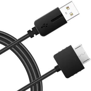 PS Vita 충전기 케이블 1000 액세서리 2인치 USB 데이터 및 전원 코드(3.3피트) 연결