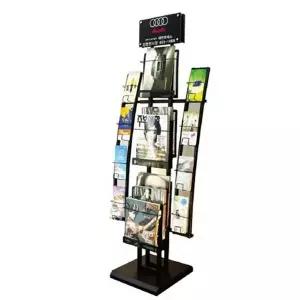 [셀러에이드]삼화 카다로그 스탠드 잡지 팜플렛 꽂이 진열 1열6단G