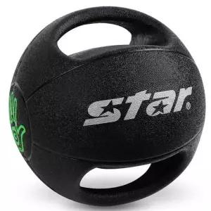 [알티피아]스타 핸들 메디신볼 5kg 홈트 헬스 운동공 웨이트볼 케틀벨
