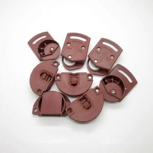 4쌍 옷장 롤러 슬라이딩 도어 기어 회로 기판 실내 패널 키트 가구 세트 캐비닛 ABS 휠