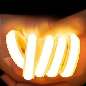 야외 붙이는 스트립 리본 실내 유연한 LED 네온 줄조명 간접