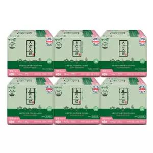 예지미인 생리대 한방 윤슬 중형 16매 X 6팩 날개형
