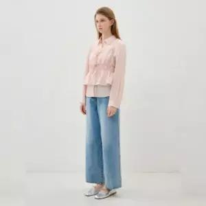 [백화점 정품] 올리브데올리브 슬림 와이드 데님 팬츠 OJ6SL175-GB