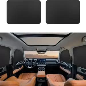 측면 창문 그늘막 자동차 커튼 - 프라이버시 선 마그네틱 100 차단 경차 커버에 시원한 느낌(블랙