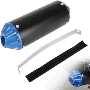 28mm 1.1인치 배기 머플러 소음기 모터사이클 파이프 50cc 70cc 90cc 125cc CRF50 XR50 KLX 쿨러 SSR