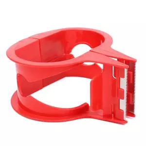 접착 테이프 디스펜서 커터 48mm 간단한 박스 밀봉 기계 철 이빨 플라스틱 포장 홀더