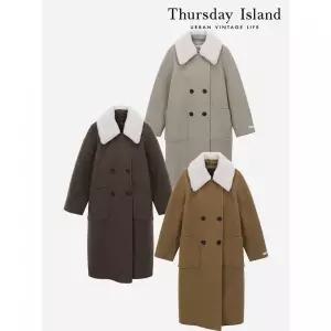 써스데이아일랜드Thursday Island 부클카라 핸드메이드 코트T238MCT633W2304986