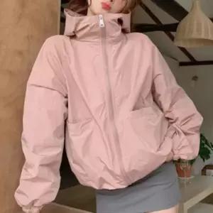 [샵앤] 여성 경량 파스텔 4컬러 바람막이 후드 집업 WDMS-WJP-TS14458593