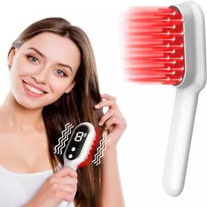 3-in-1 헤어 두피 마사지기 - 케어 브러시 남성 및 여성용 휴대용 IPX7 워터프루프