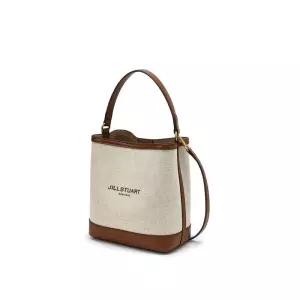 매장정품 JILLSTUART 질스튜어트 [인기] 아이보리 캔버스 버킷백 MJABA5E649I2 1248014