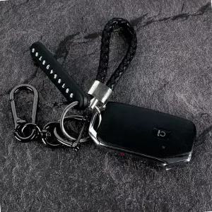 자신의번호 가죽재질 차량열쇠고리 키케이스번호키링