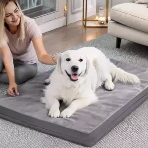 [골드스마일]애견 매트리스 강아지쿠션 논슬립 대형견 소형견침대