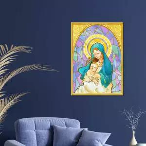 알루미늄 액자 C003 아기예수님 A2사이즈 인테리어액자 그림액자 교회액자