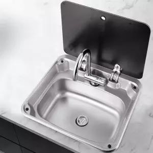 캠핑카 개수대 카라반 세면대 접이식 간이 트레일러 싱크볼