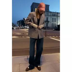 ZARA 쇼트 니트 미튼 - 샌드