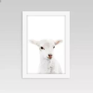 동물액자 아이방 인테리어 양 동물액자 동물포스터 사진액자 동물사진