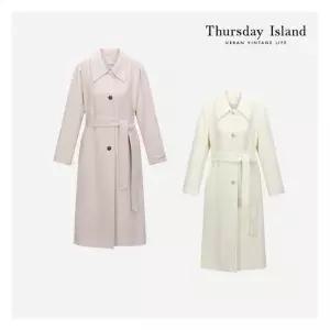 써스데이아일랜드Thursday Island 싱글여밈 핸드메이드 코트T228MCT534W2304964