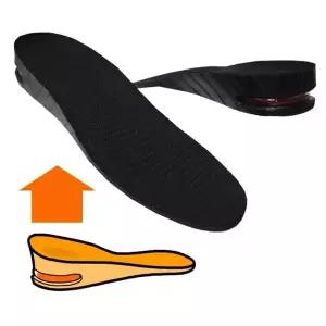 [골드스마일]에어캡 3cm 키높이깔창 블랙1단 남여프리깔창 운동화 구두 신발