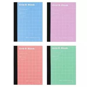 모닝글로리 수첩 컬러패드 수첩 (방안/무선) (랜덤1개) 방안수첩