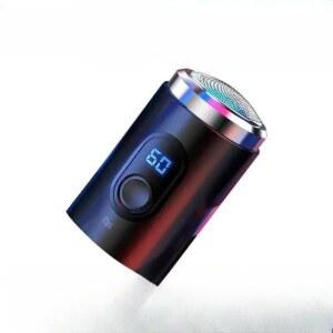 면도기 휴대용 면도기 얼굴 수염 도구 람대쉬 면도 블루 1개