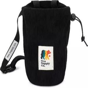 오소 서플라이 - 암벽 등반용 빈티지 코듀로이 초크 백 벨트와 지퍼 포켓이 달린 볼더링 버킷 완벽한 등반