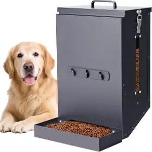 무두오반 개 사료 매달기 상자 자동 디스펜서 17파운드 대형 품종 토끼 치킨 강아지 페럿 친칠라 페럿을