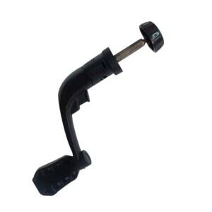 1Pcs 범용 플라스틱 전동 핸들 낚시 릴 크랭크 암 회전 휠 그립