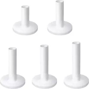 매트용 ZNBSIXP 고무 골프 티 시뮬레이터 연습 깨지지 않는 안정적인 주행 거리 5피스 혼합 사이즈