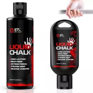 스틸라이트 액체 분필 - 역도 헬스장 암벽 등반 바디 볼더링 체조 극 그립 마른 손을 위한 강력 클라이밍