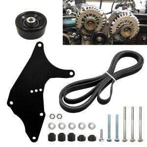 1999-2013 GM 트럭 /SUV 4.8 5.3 H2 캐딜락 보텍 교외 실버라도 엔진 / 6.0 에스컬레이드 Ls 6.2L 유콘 브래킷 장착 키트 허머 H3T용 V8 듀얼 GMC 얼터네이터