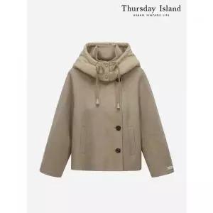 써스데이아일랜드Thursday Island 패딩후드 핸드메이드 코트T238MCT238W2304933