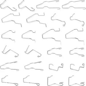 H1/H3/H4/H7 24pcs 자동차 전구 클립 범용 헤드라이트 클램프 헤드램프 딥 빔 호더용 고정