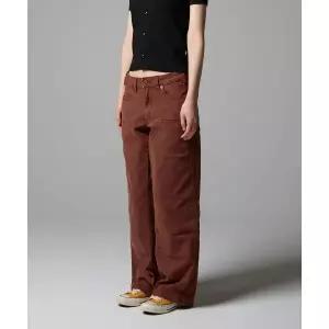 매장정품 디키즈 DICKIES 우먼스 더블니 워시드 팬츠 Cuccino DK0A4Z7JK47 1436312