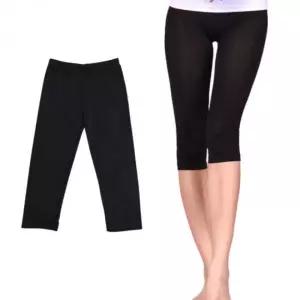 여성 여름 인견 냉감 8부 쿨 레깅스 블랙 oHN7+8uuu